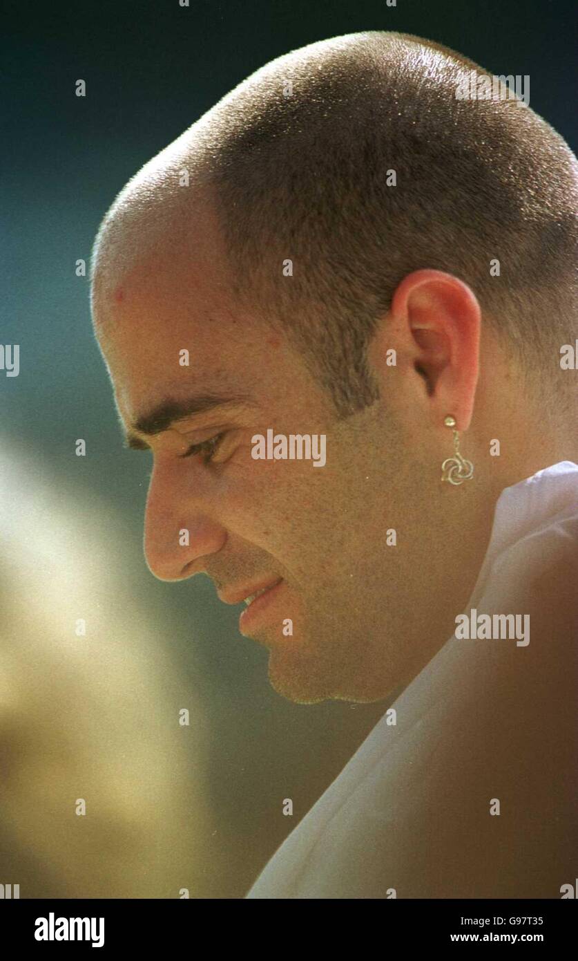 Andre Agassi Flushing Meadows High Resolution Stock Photography and Images  - Alamy