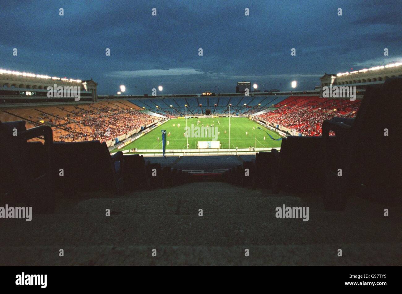 American Soccer - MLS - Chicago Fire v Dallas Burn. General view of Soldier Field, home of Chicago Fire Stock Photo