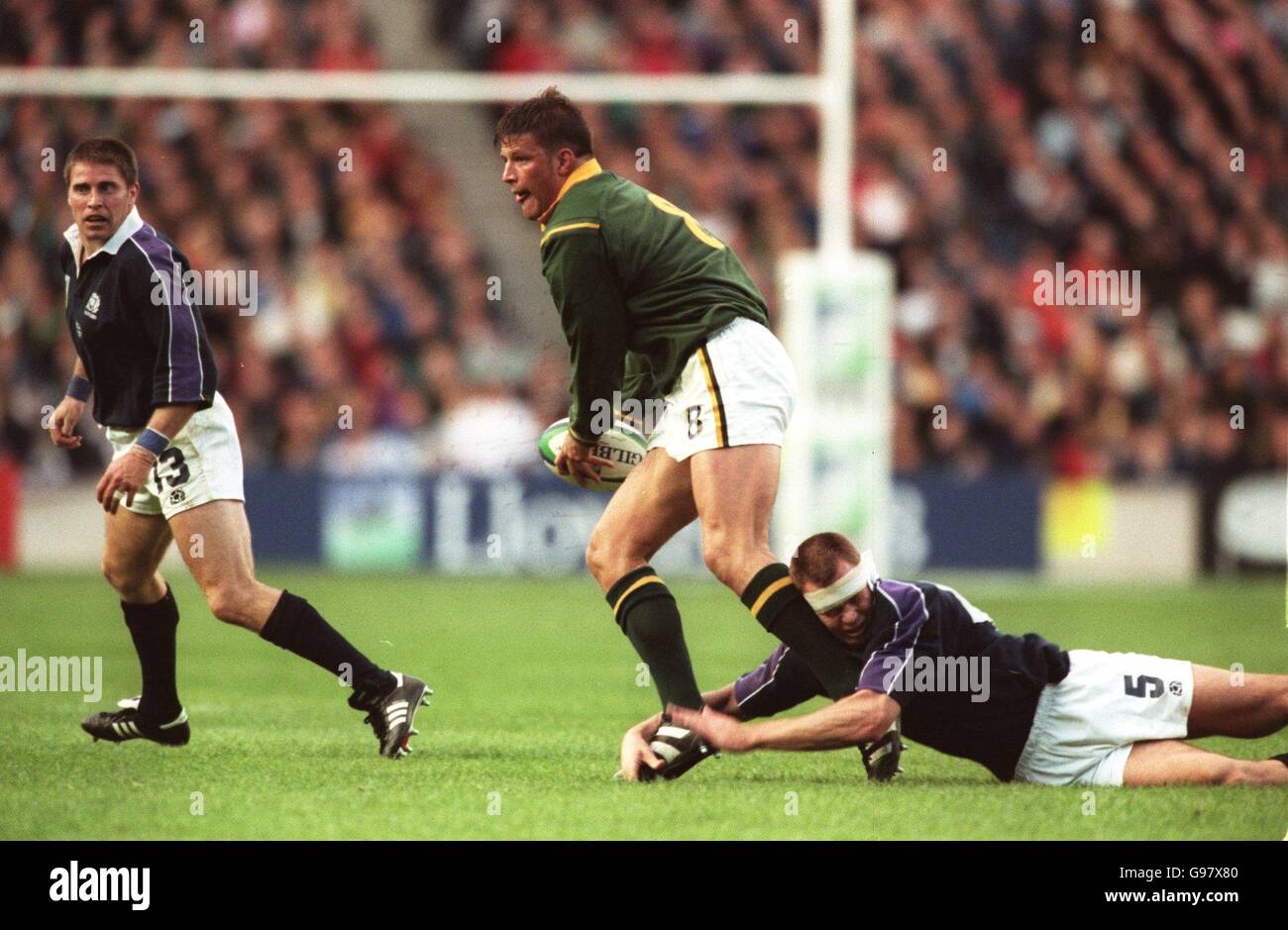 Rugby Union - Rugby World Cup 99 - Pool A - South Africa v Scotland Stock Photo