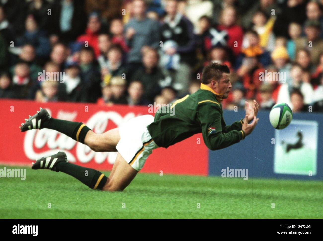 Rugby Union - Rugby World Cup 99 - Pool A - South Africa v Scotland Stock Photo