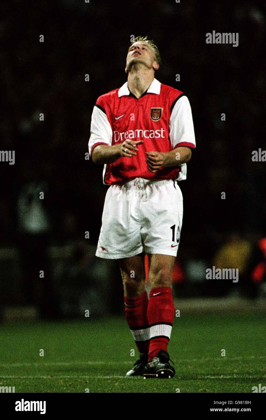 Soccer - UEFA Champions League - Group B - Arsenal v Fiorentina - Wembley Stadium Stock Photo