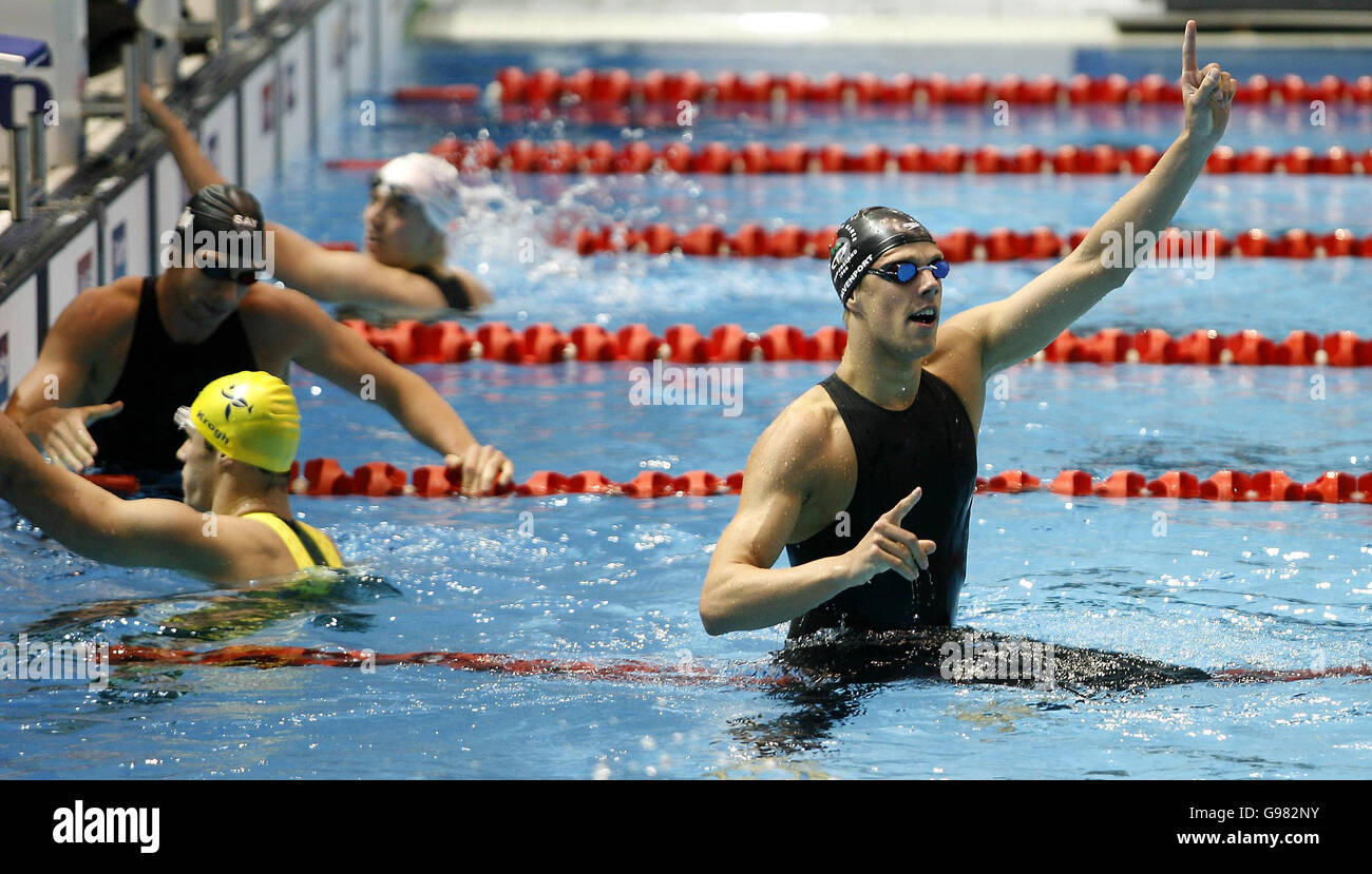 Australia Commonwealth Games Swimming Stock Photo Alamy