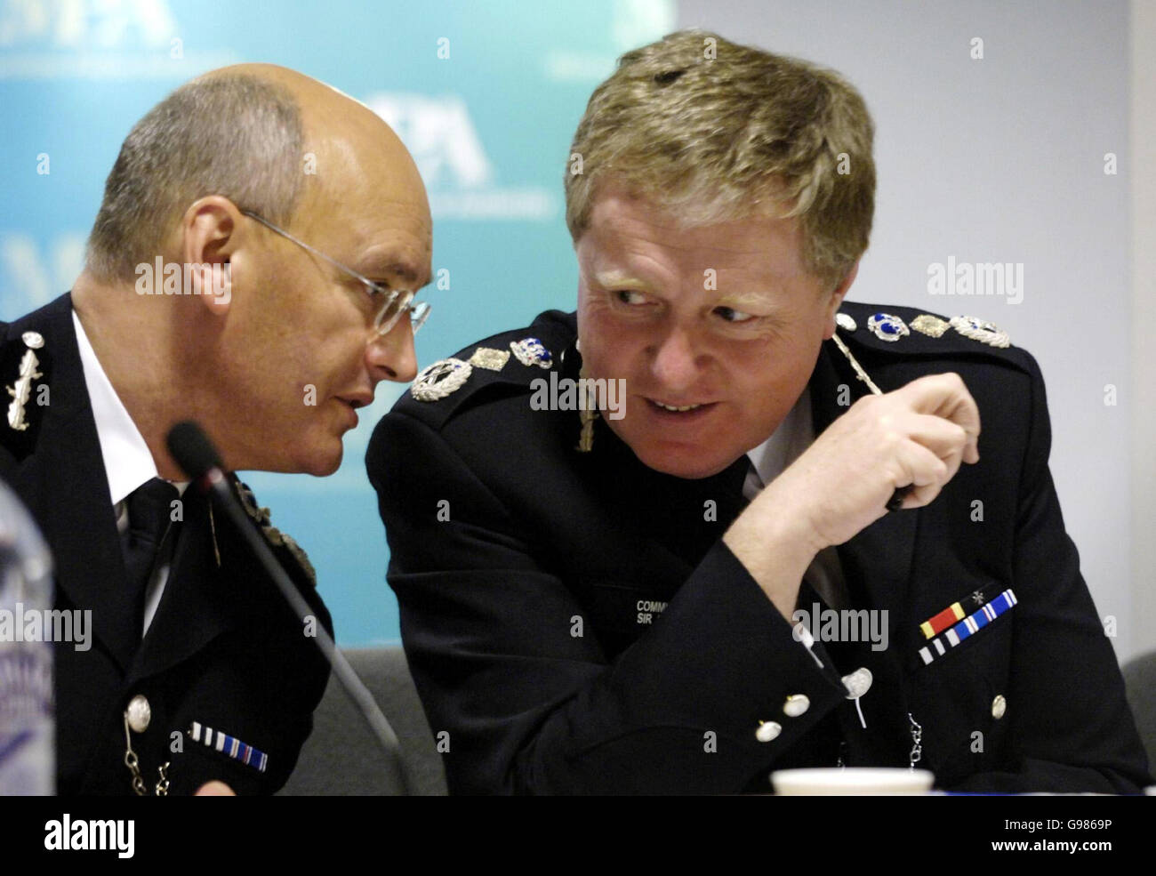 Deputy police commissioner sir ian blair hi-res stock photography and