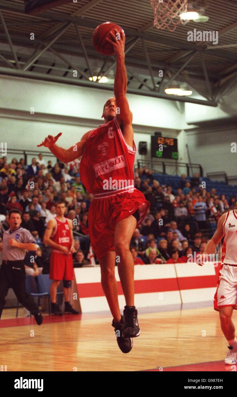 Basketball european championship semi final round england v switzerland