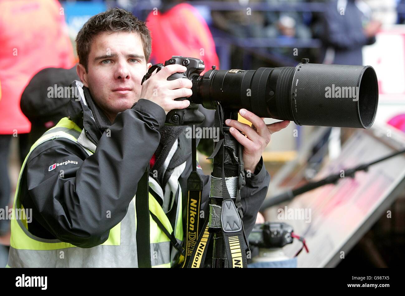 Shootlive photographer john walton in action hi-res stock photography and  images - Alamy