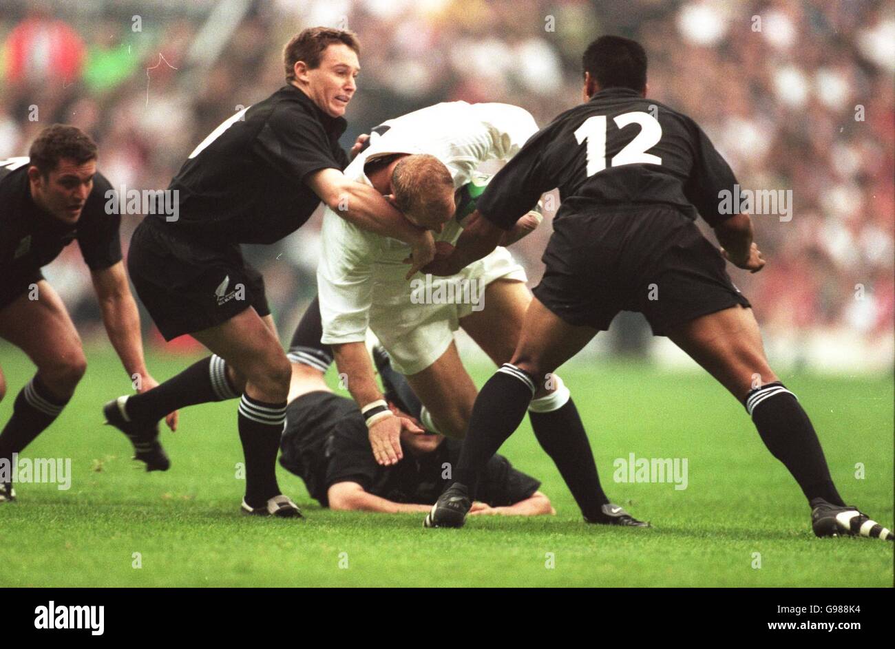 Rugby union rugby world cup 99 pool new zealand england hires stock