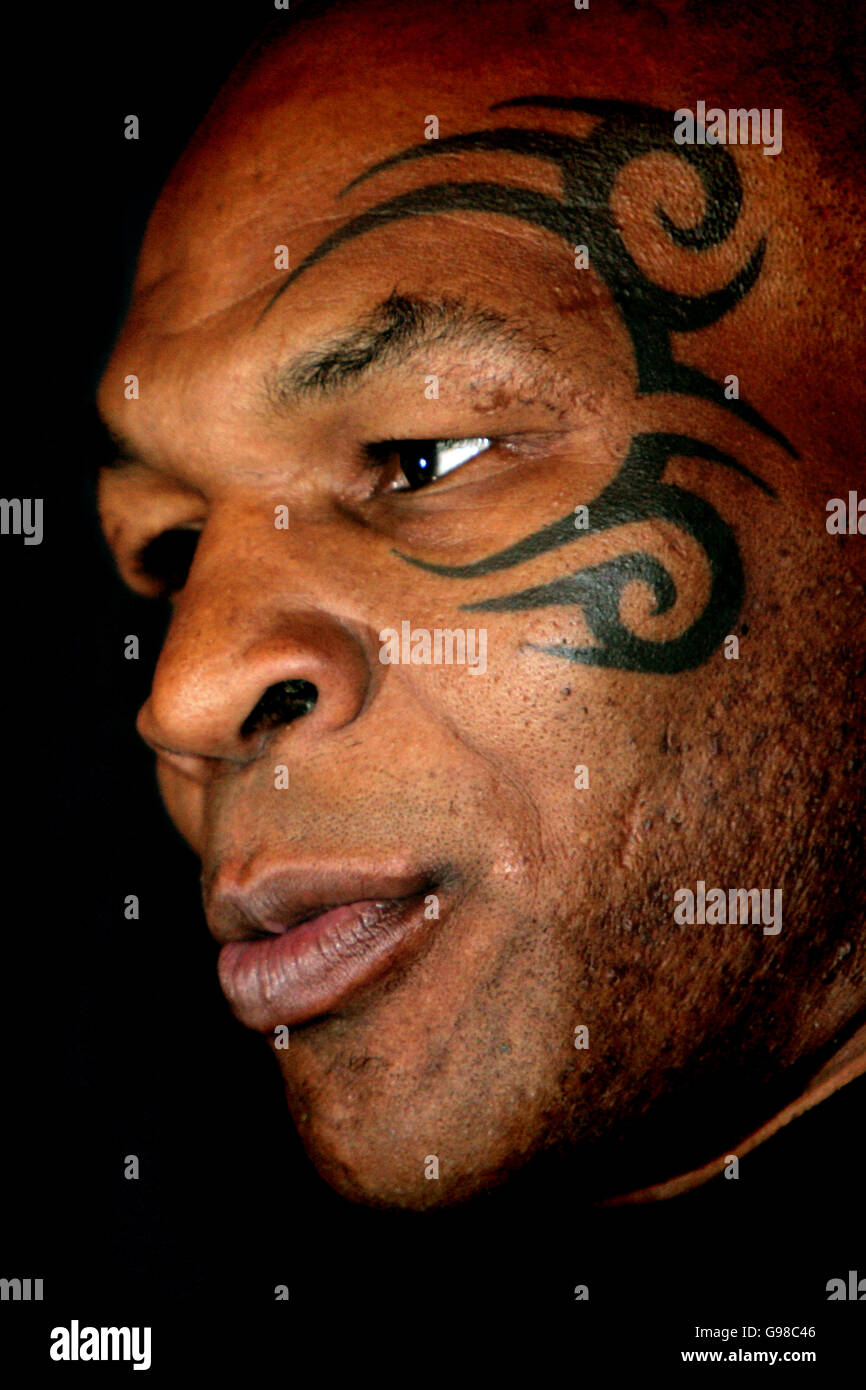 Boxing - Mike Tyson - Press Conference - Midland Hotel, Manchester Stock Photo