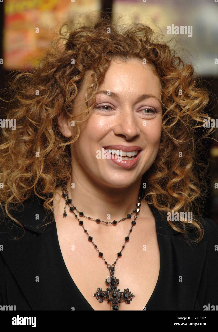 Alex Kingston arrives for the world premiere of 'Basic Instinct II ...