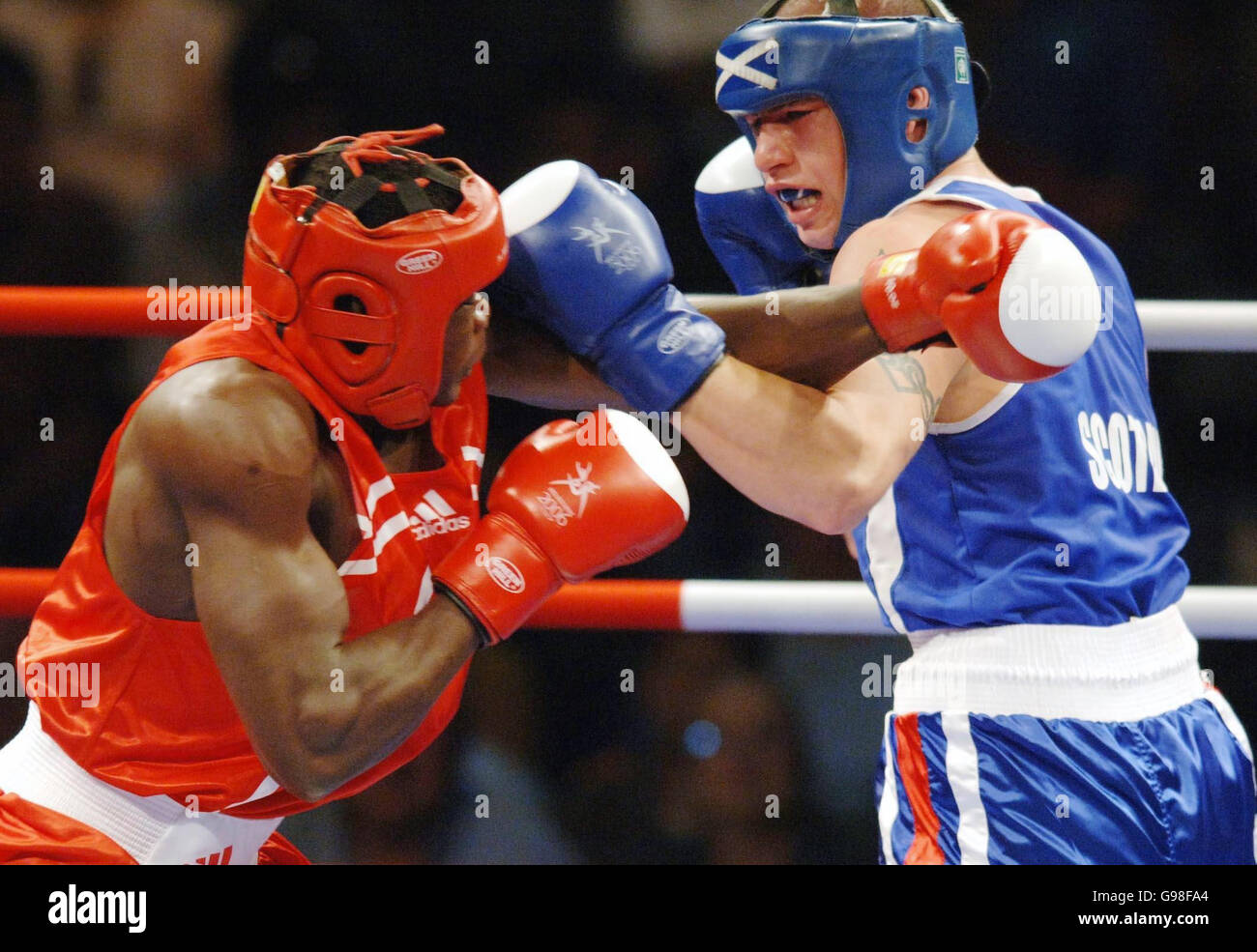 Australia Commonwealth Games Boxing Stock Photo Alamy