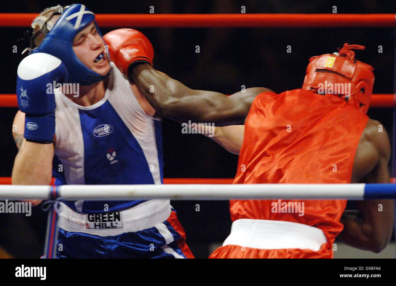 Australia Commonwealth Games Boxing Stock Photo Alamy