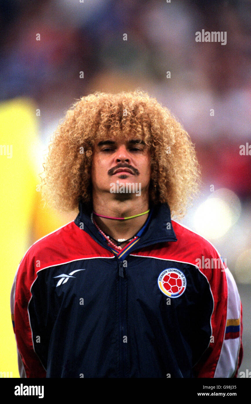 Soccer - World Cup France 98 - Group G - Romania v Colombia