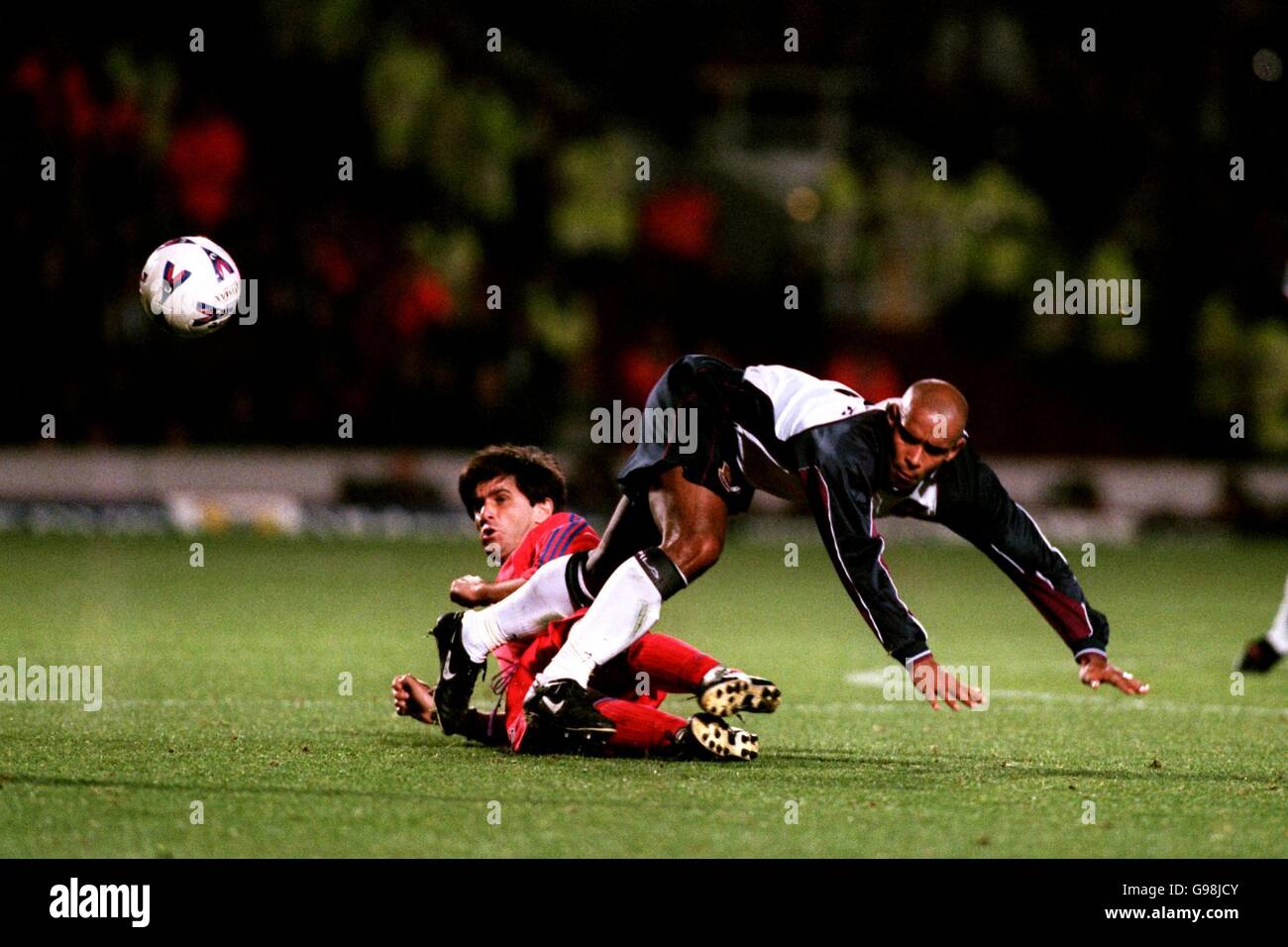 Marius LACATUS of Steaua Bucuresti celebrate the victory with the News  Photo - Getty Images