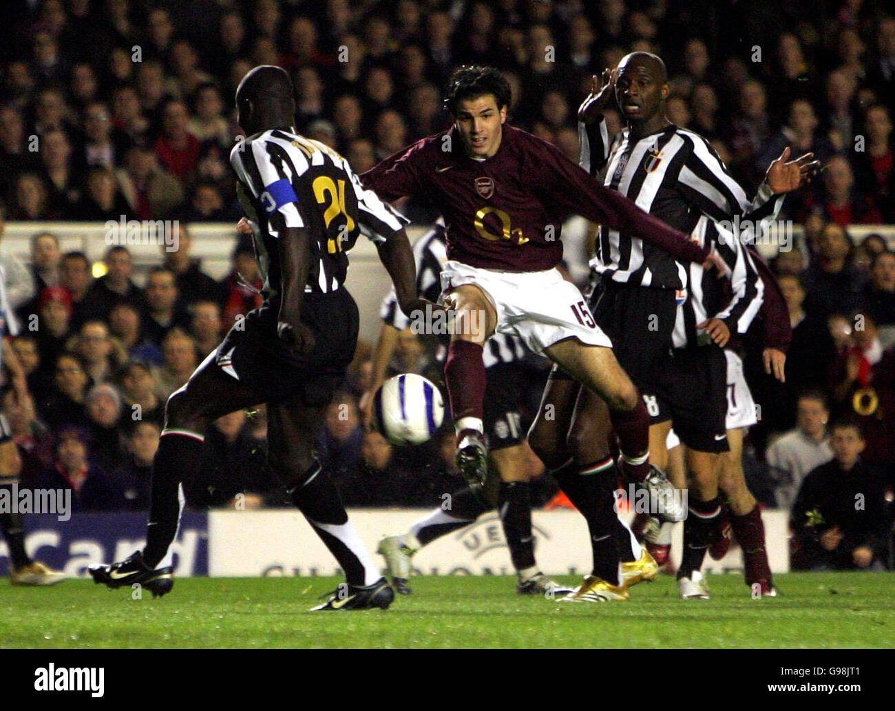 Patrick vieira of juventus during the champions league quarter