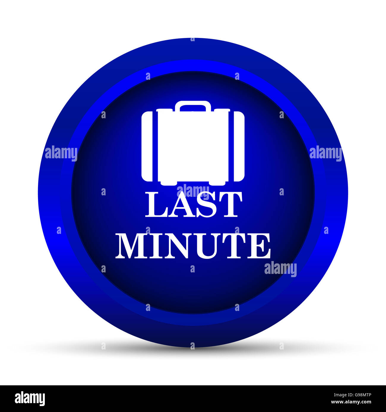 https://c8.alamy.com/comp/G98MTP/last-minute-icon-internet-button-on-white-background-G98MTP.jpg