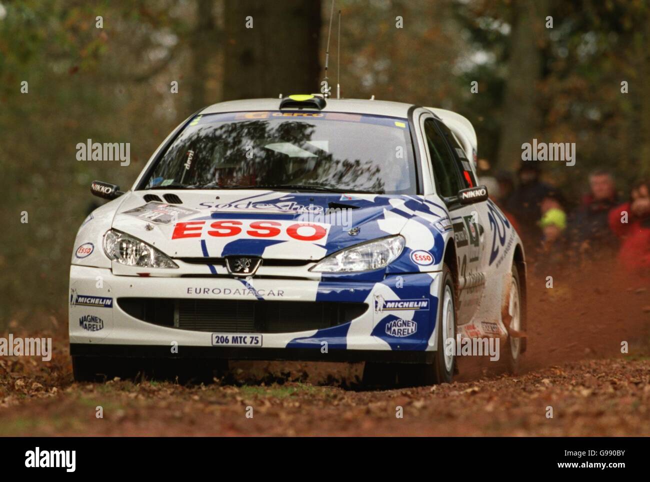 Photo Rallye - Gilles Panizzi / Peugeot 206 WRC - 1ère Position - Années 2000