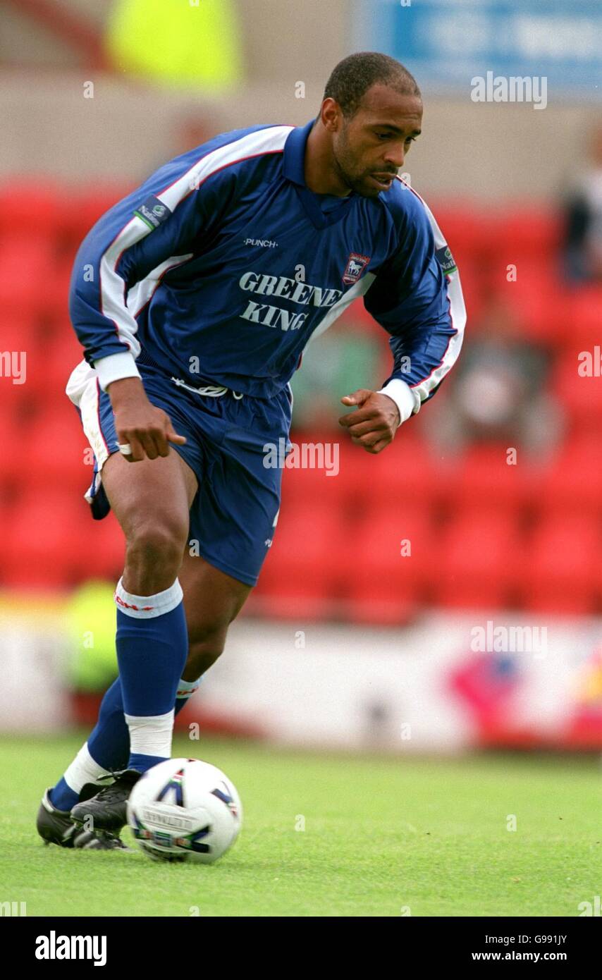 Soccer - Nationwide League Division One - Swindon Town v Ipswich Town. Ipswich Town's Manuel Thetis Stock Photo