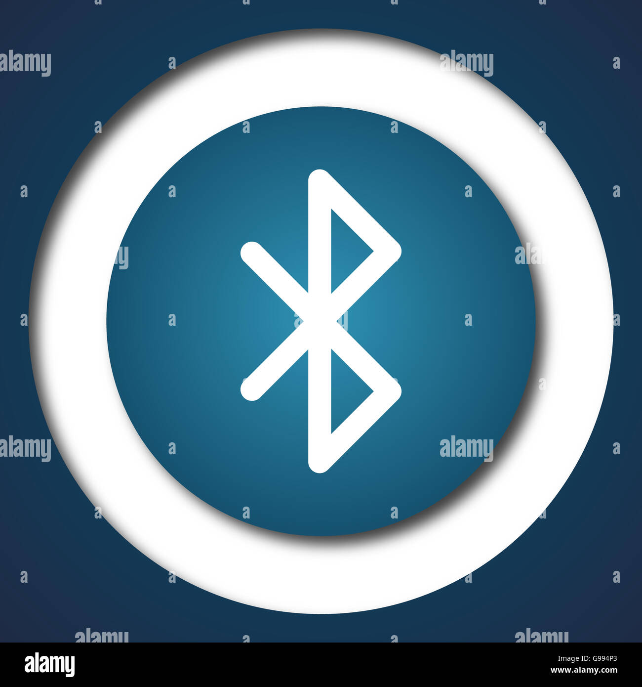 Bluetooth symbol 3 hi-res stock photography and images - Alamy