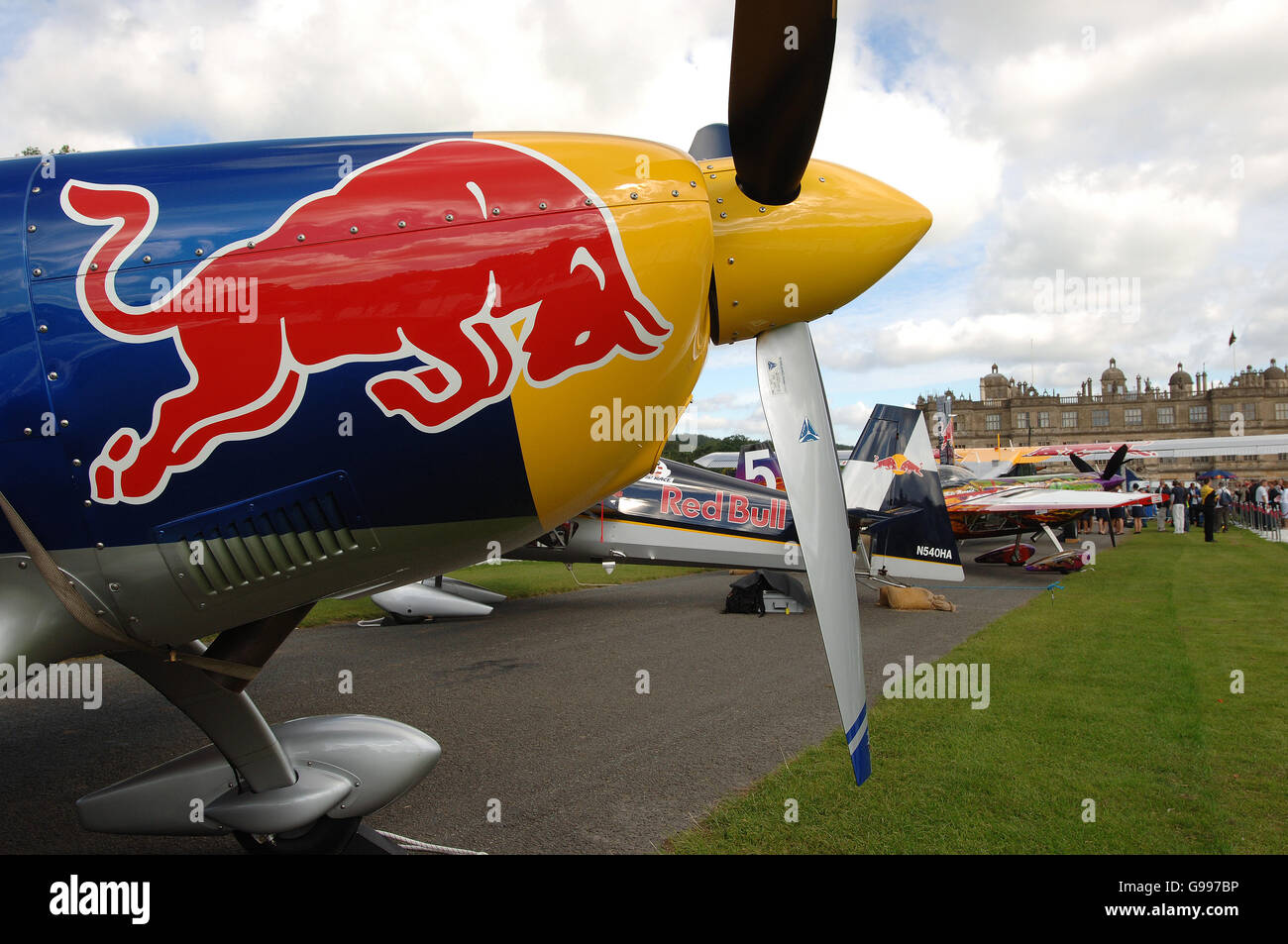 Red Bull Air Race World Series - Longleat House Stock Photo