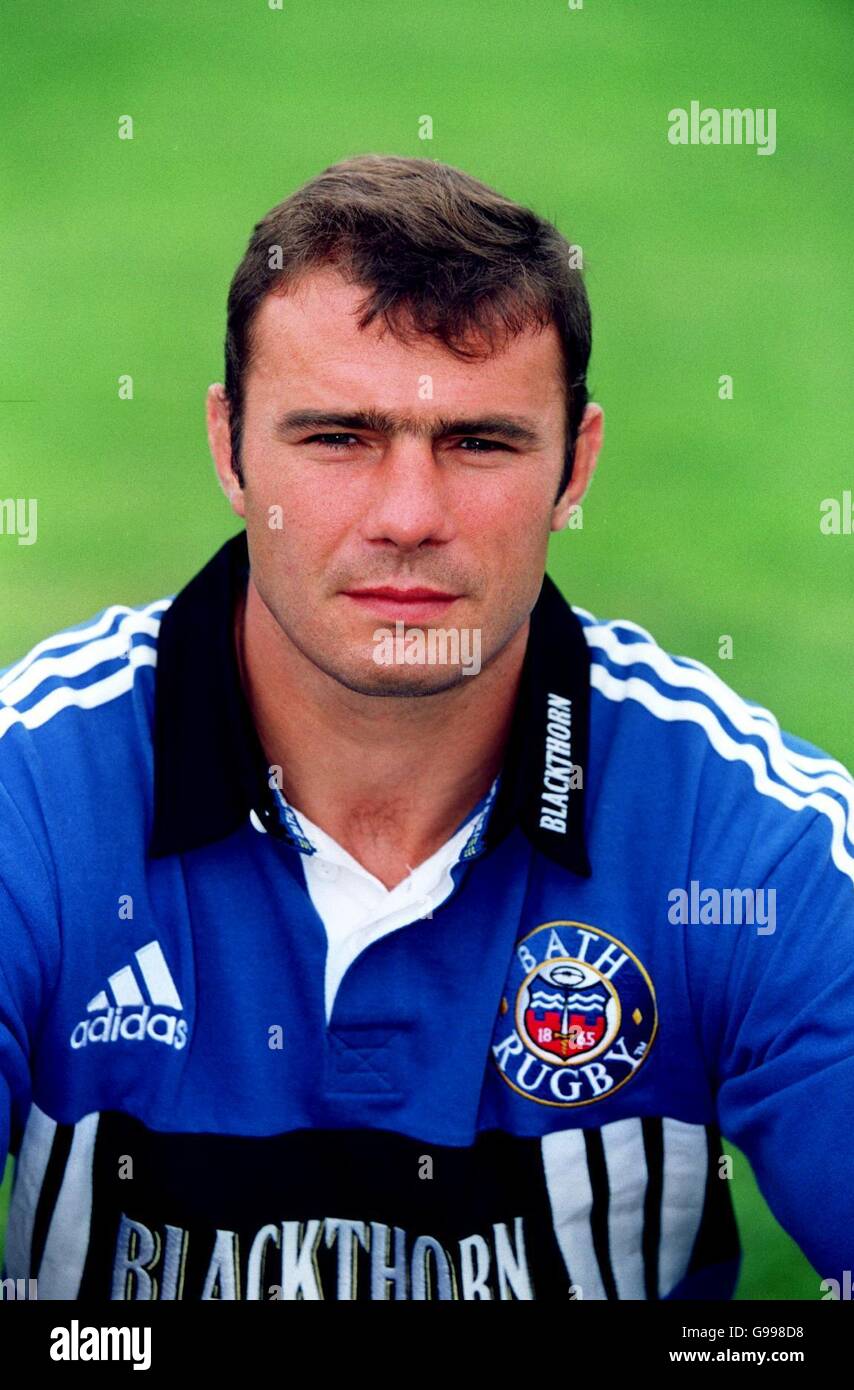 Rugby Union, Bath RFC Photocall. Bath's Ben Clarke Stock Photo - Alamy