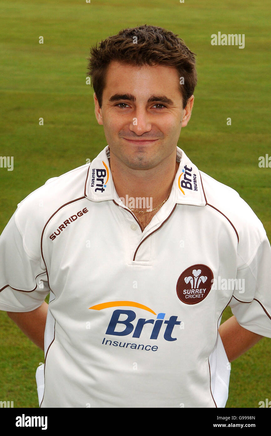 Tim Murtagh Cricket - Surrey County Cricket Club - 2006 Photocall - The Brit Oval ...