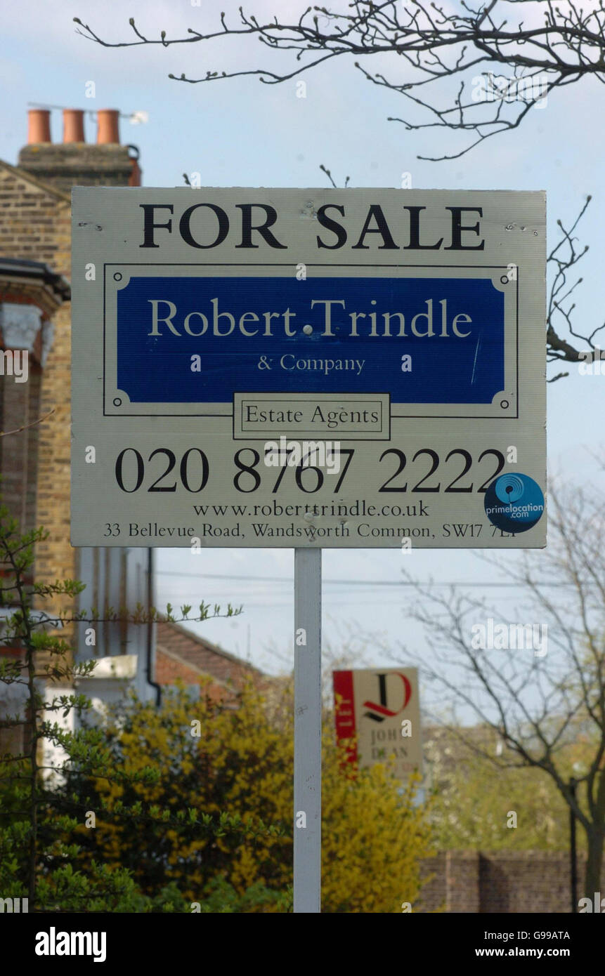 For Sale and To Let signs are plentiful along Wandle Road, Wandsworth