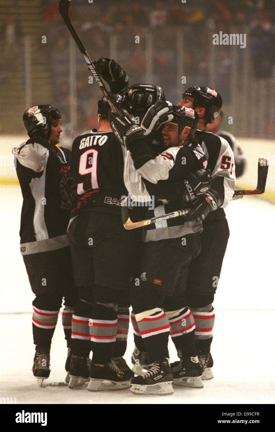 Basingstoke bison celebrate with the benson and hedges plate hires