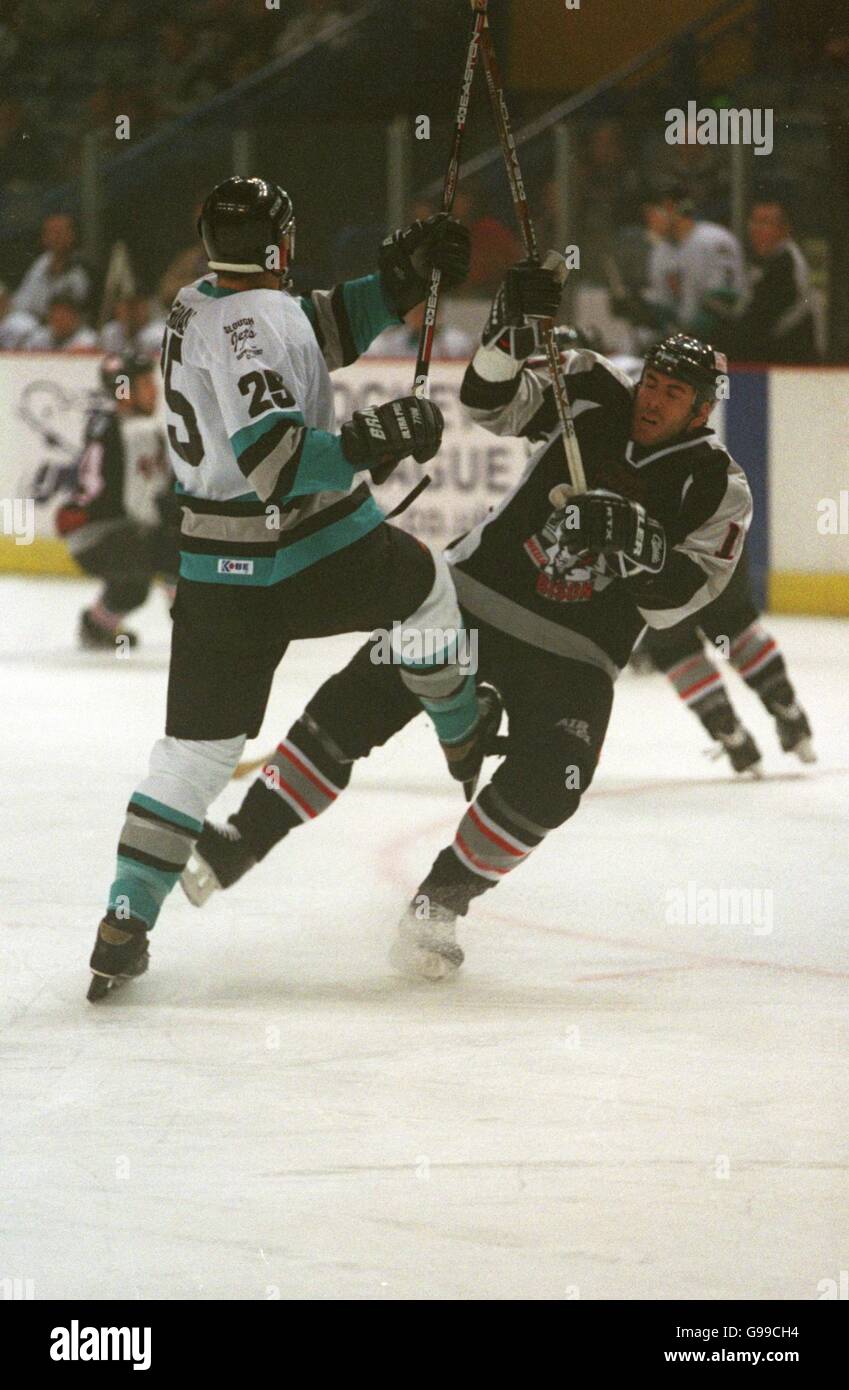 Ice Hockey Benson and Hedges Plate Final Slough Jets v