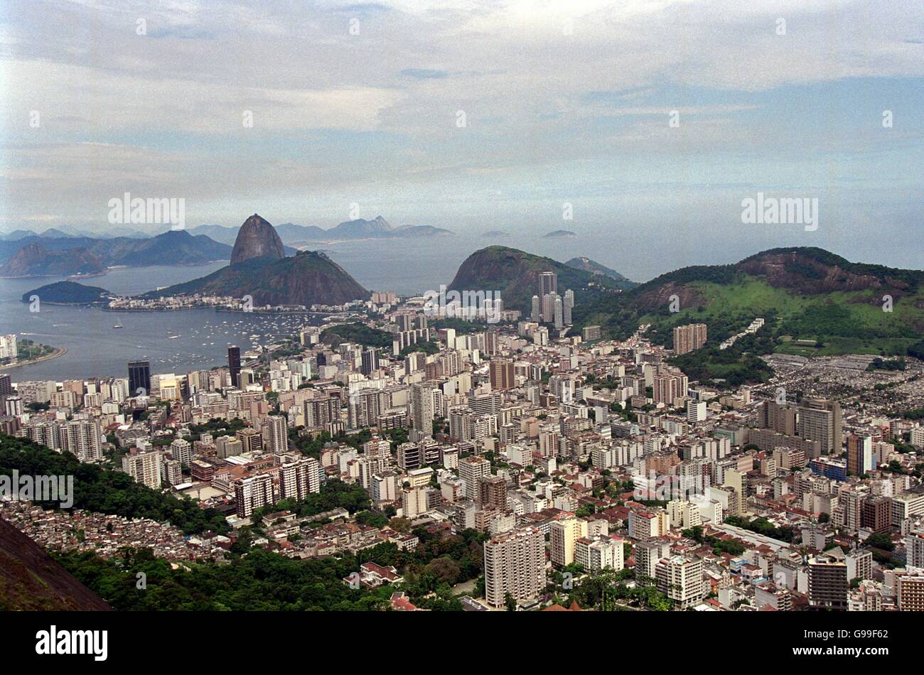 Brazilian Soccer - Aerial Views of Rio de Janeiro Stock Photo - Alamy