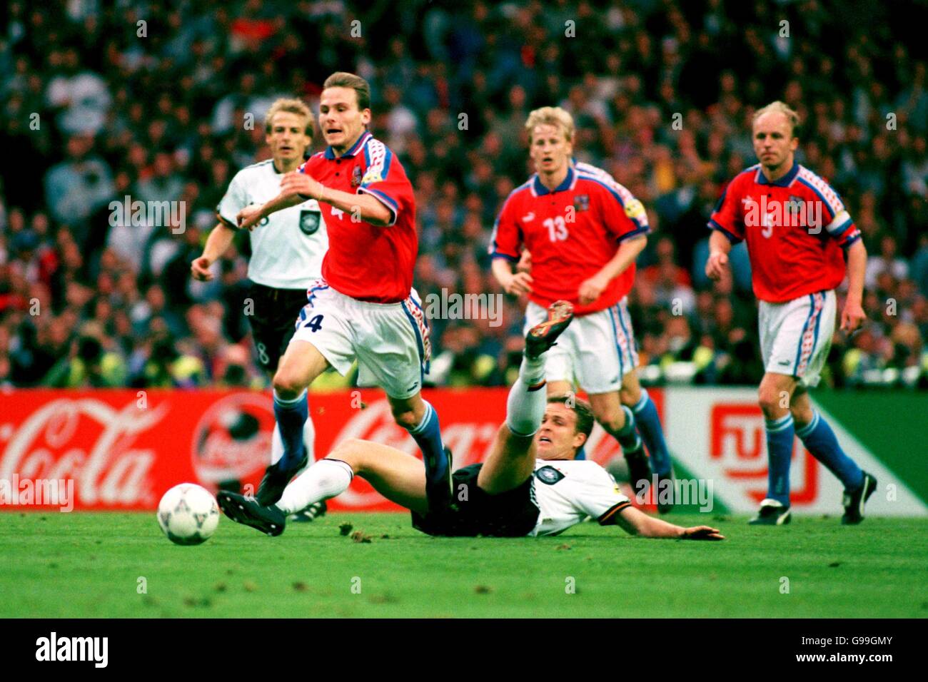 Soccer - Euro 96 - Final - Germany v Czech Republic Stock