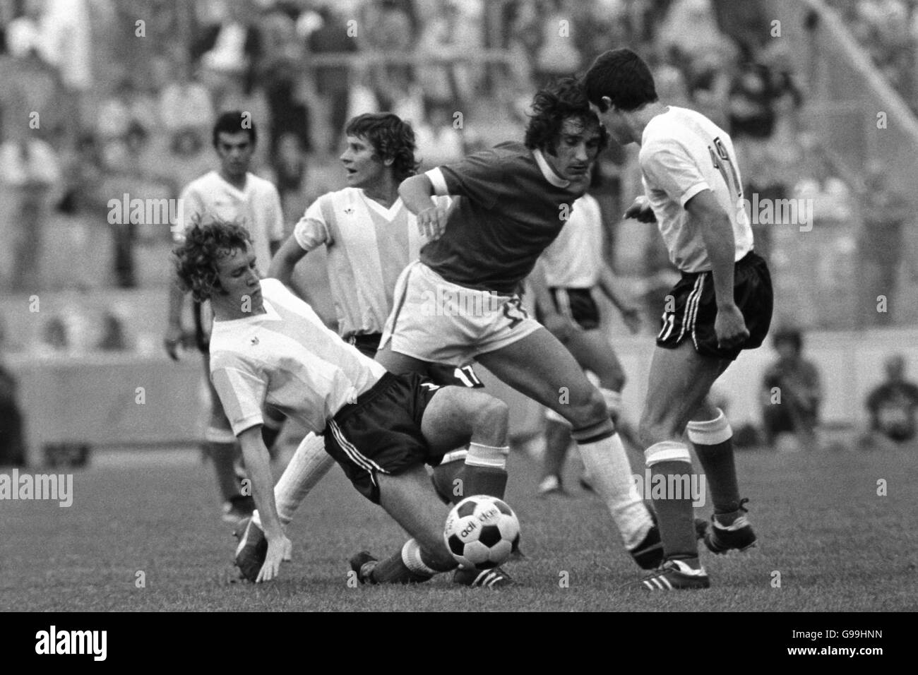 Soccer - World Cup West Germany 1974 - Group A - Brazil v Argentina Stock Photo