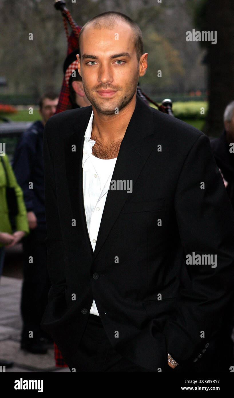 Calum Best, son of football legend arrives at the Professional