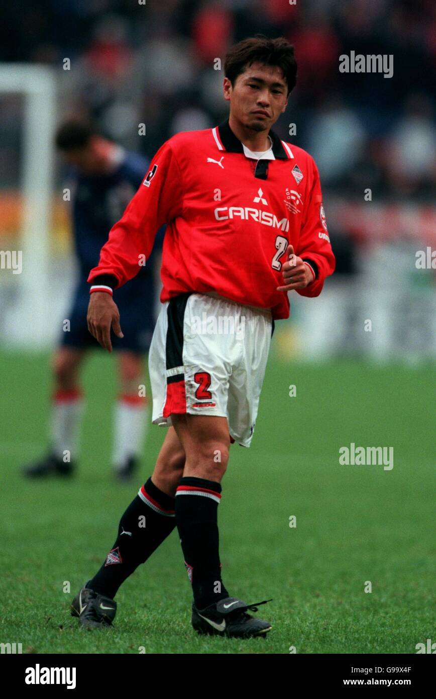 Nobuhisa Yamada looks on after the testimonial for Nobuhisa