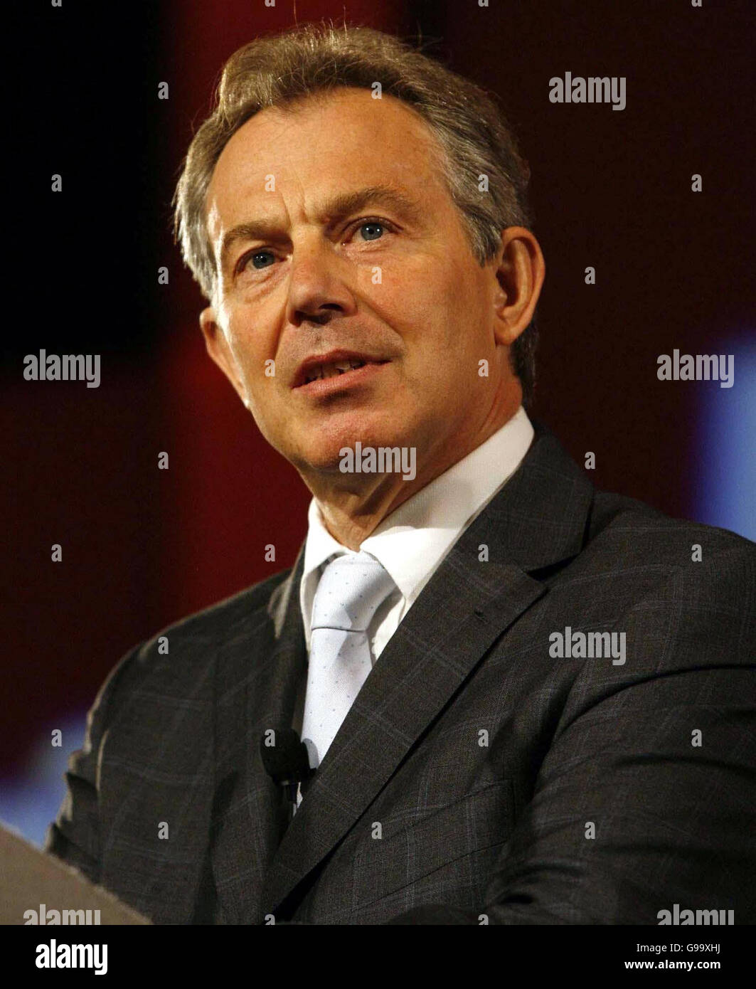 Britain's Prime Minister Tony Blair addresses the 60th annual ...