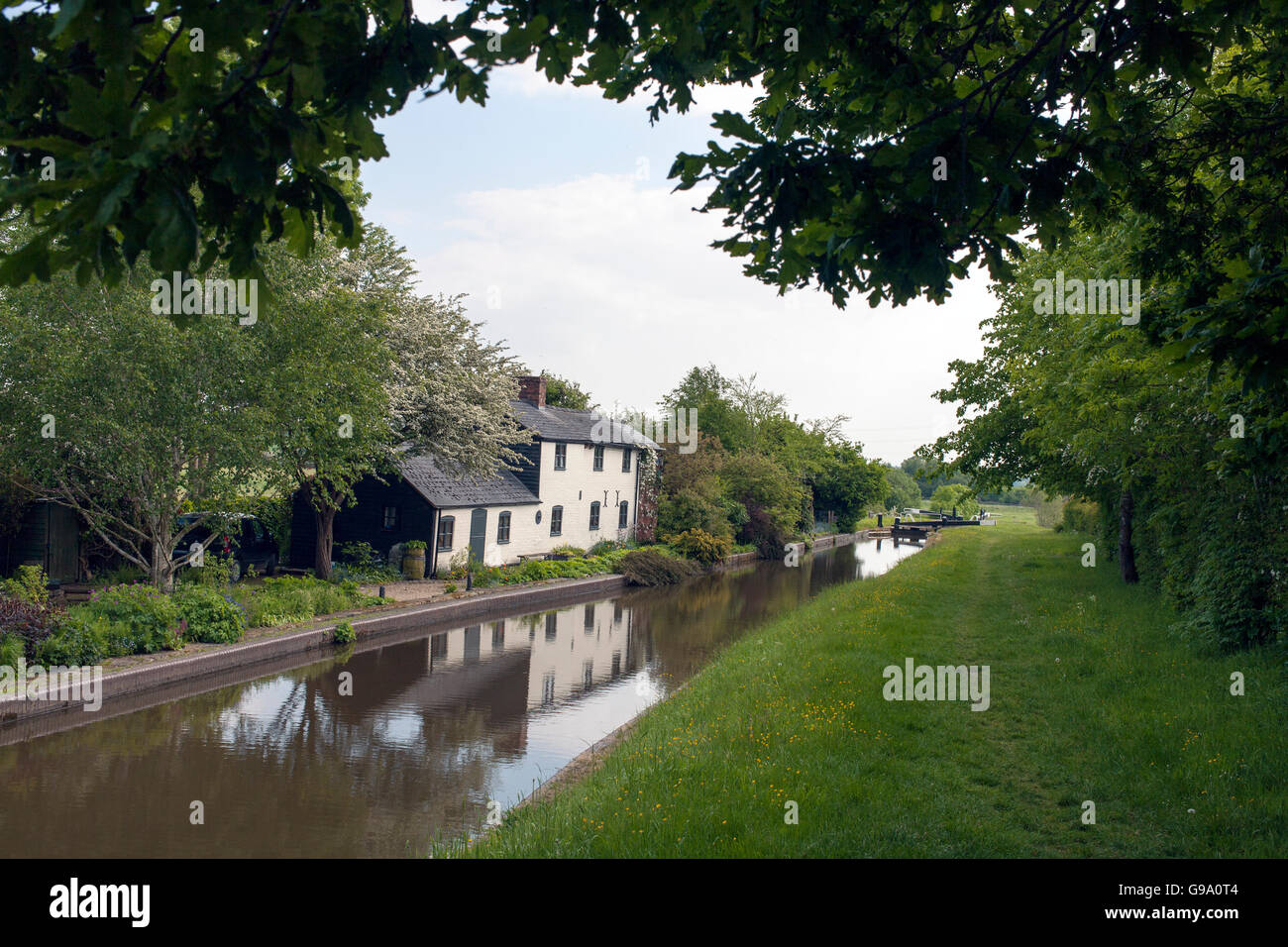 The Montgomery Canal Stock Photo Alamy