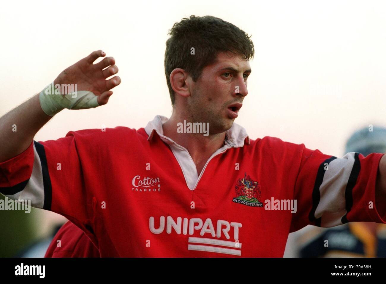 Rugby Union - Allied Dunbar Premiership - Bristol v Gloucester. Gloucester's Rob Fidler Stock Photo