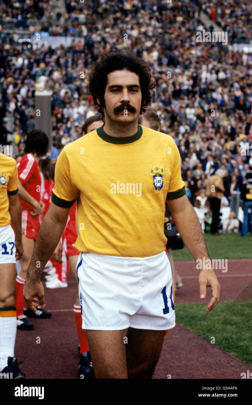 Soccer - FIFA World Cup 1974 West Germany - Third Place Match - Brazil v Poland - Olympic Stadium, Munich Stock Photo