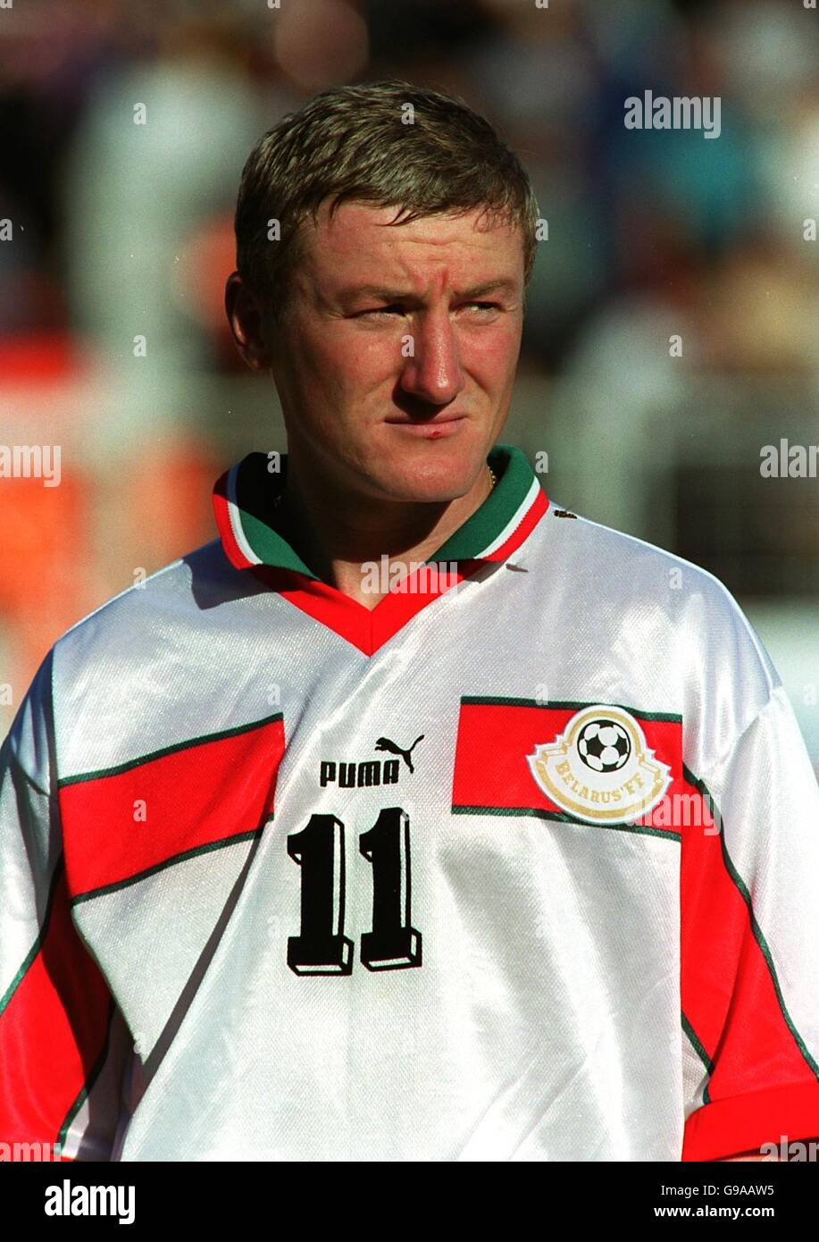 Soccer Euro 2000 Qualifier Group One Belarus V Wales Stock Photo Alamy