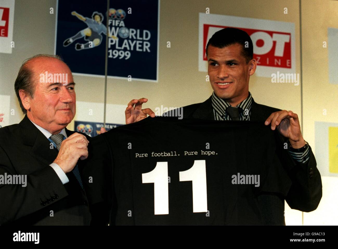 Soccer FIFA World Player 1999 Awards Gala Brussels Stock Photo Alamy