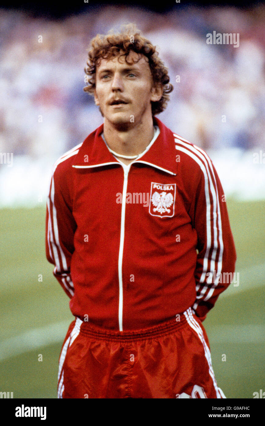 Zbigniew Boniek's iconic Poland jersey