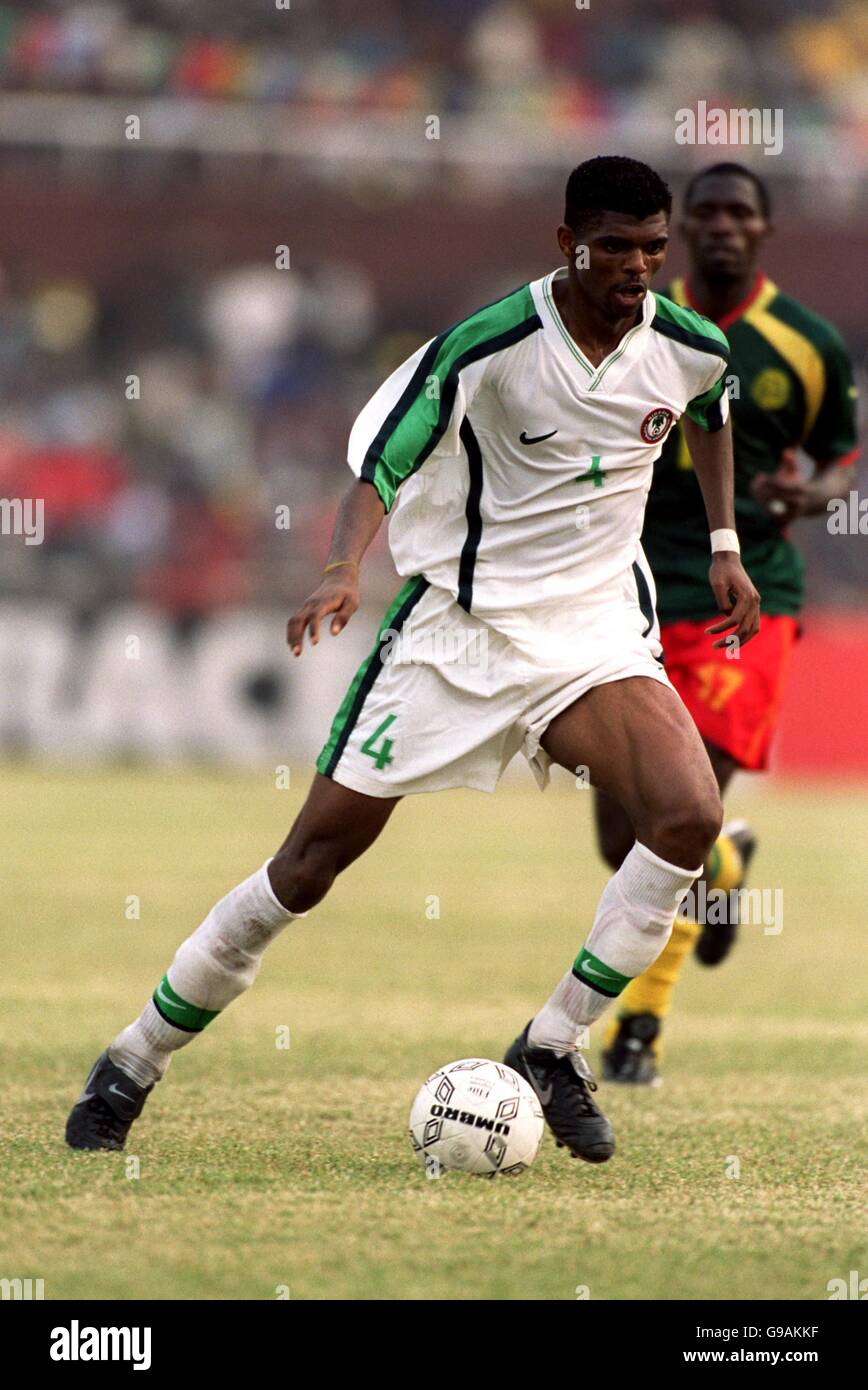 Soccer - African Nations Cup - Final - Nigeria v Cameroon Stock Photo