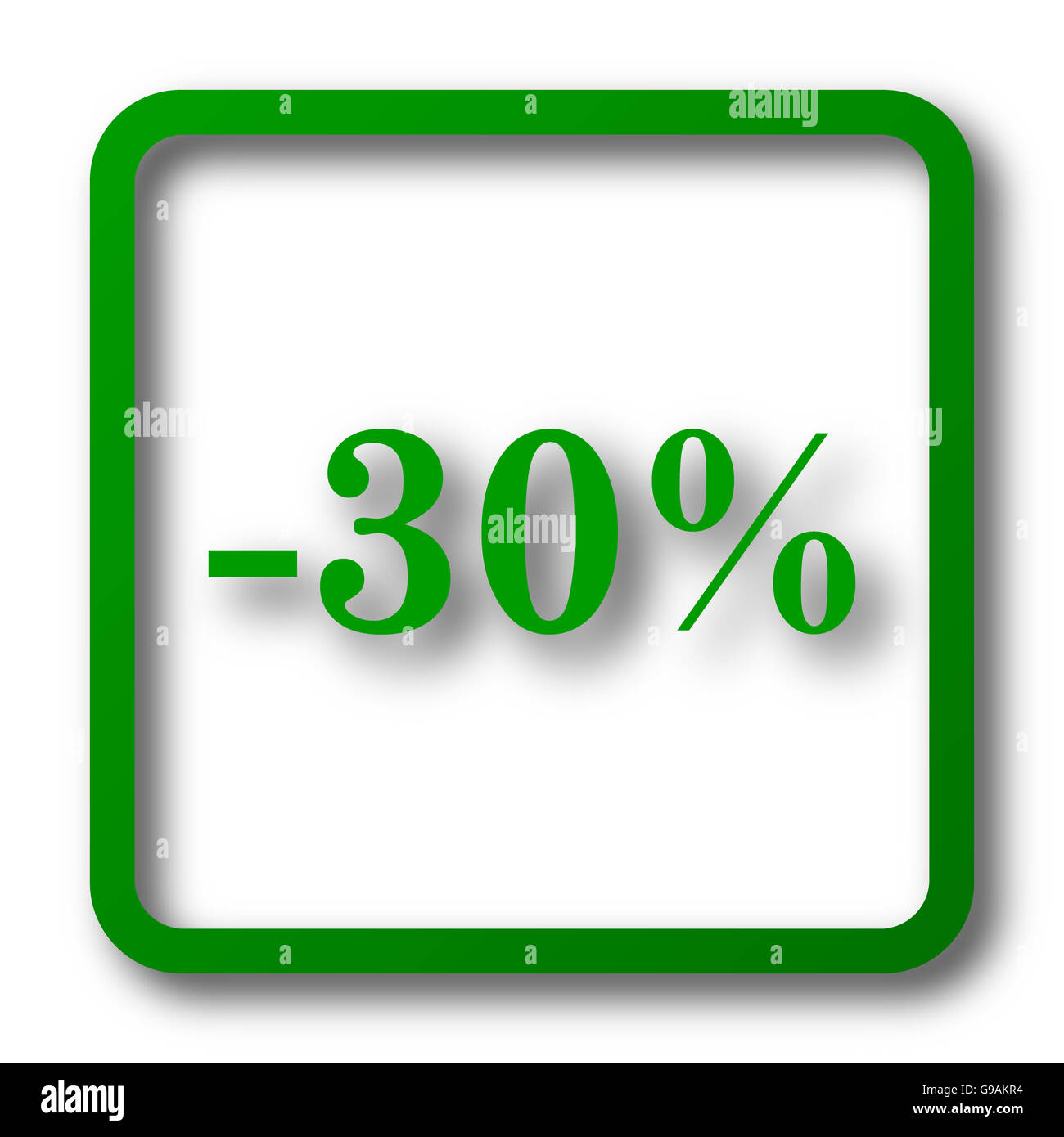 30 percent sign hi-res stock photography and images - Alamy