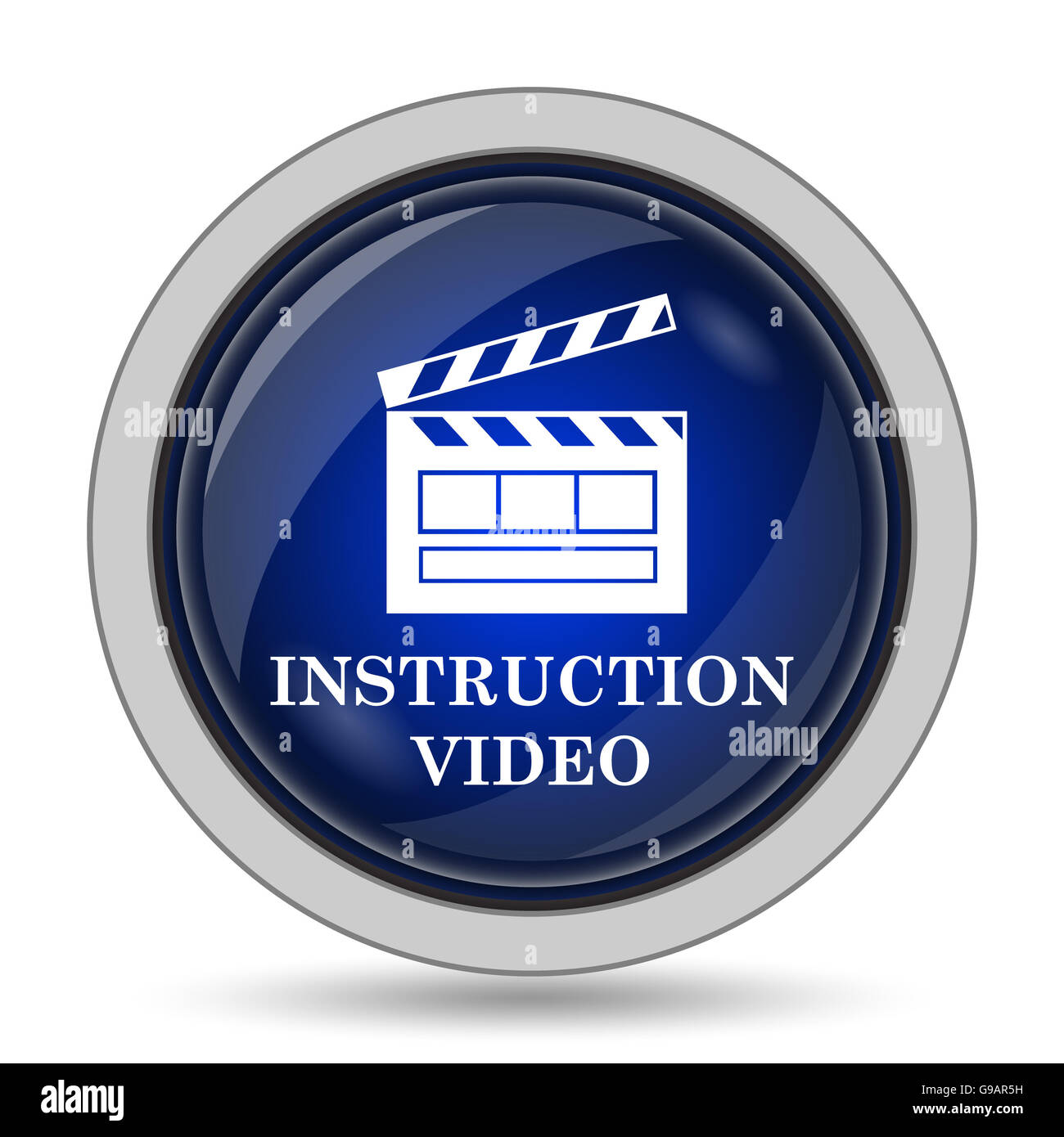 Instruction button hi-res stock photography and images - Alamy