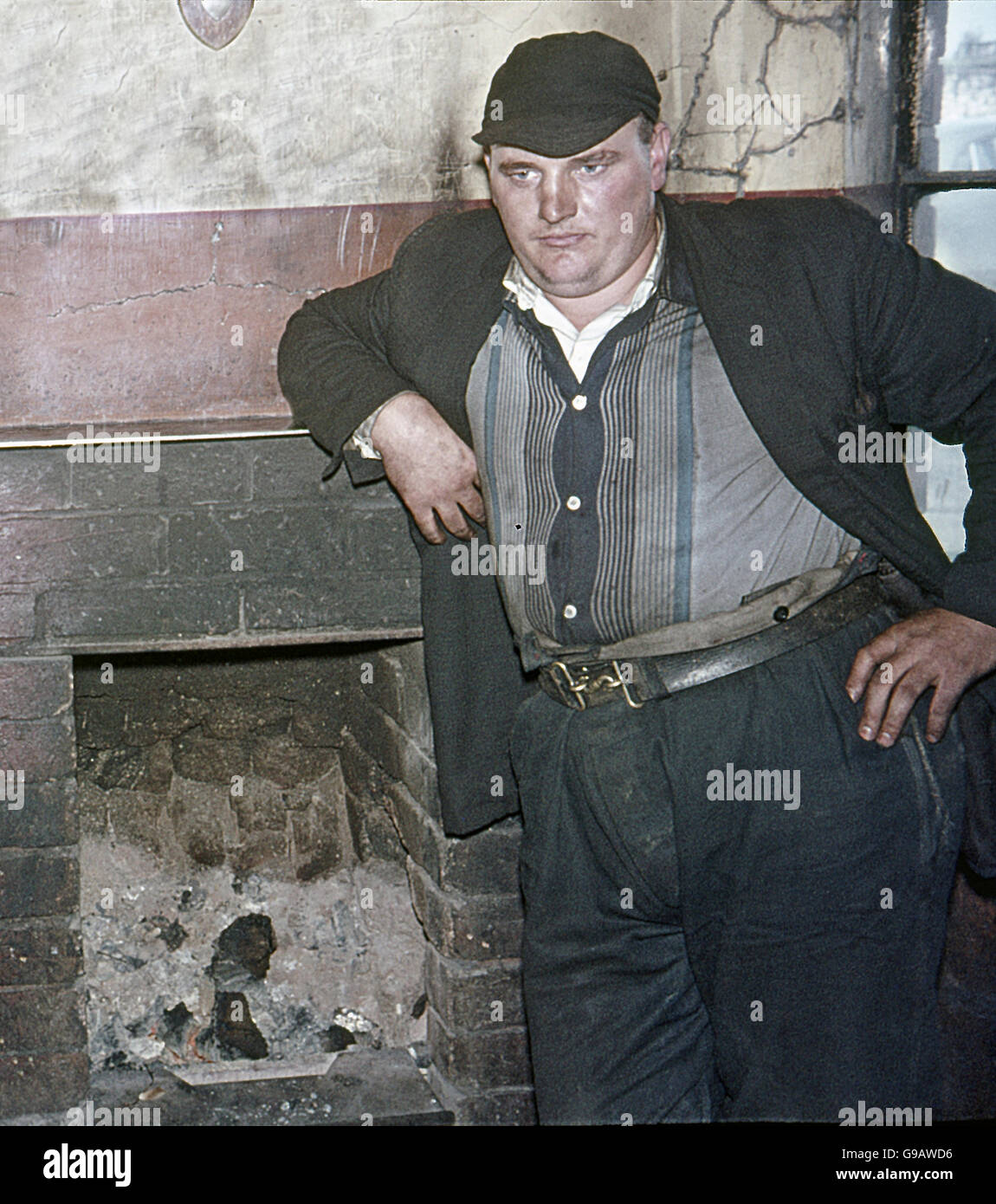 The importance of a Bothy at Backworth during winter time is absolute, Stock Photo