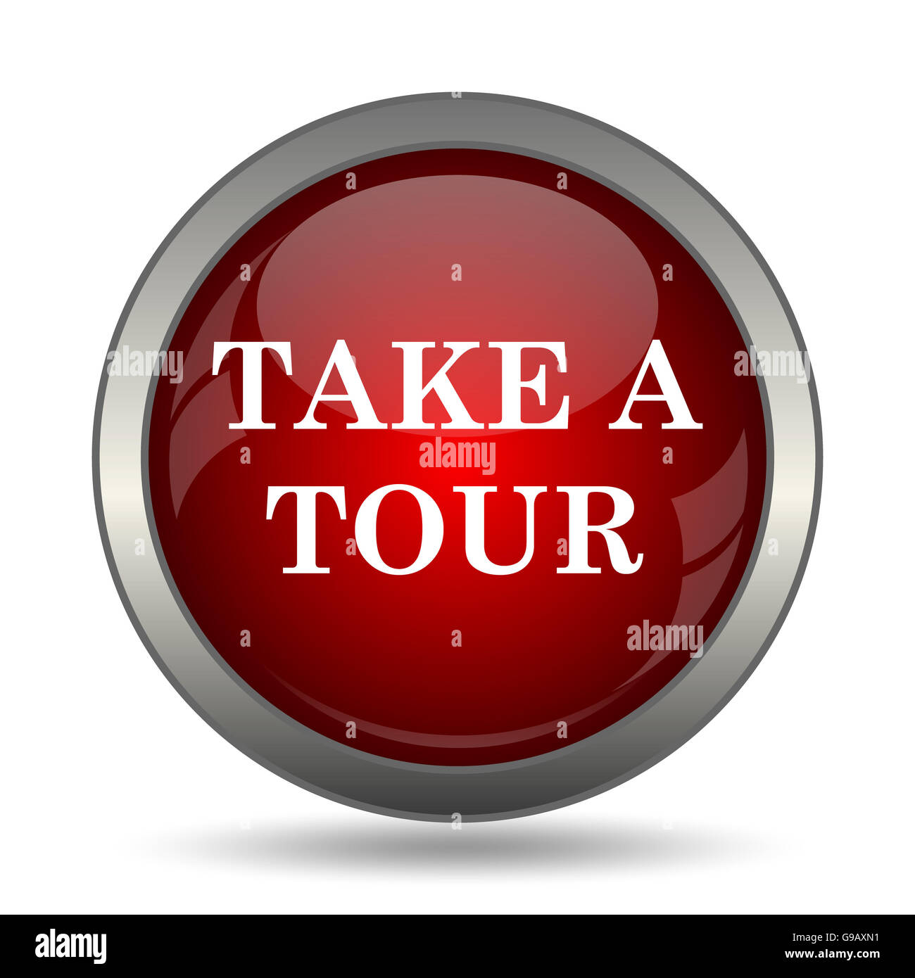 Take tour icon internet button hi-res stock photography and images - Alamy