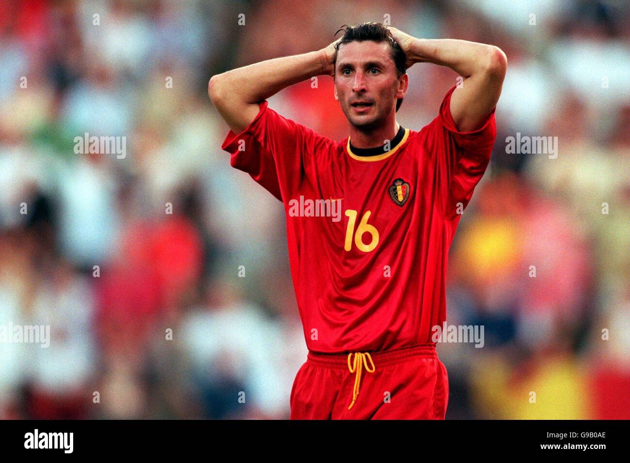 Soccer - Euro 2000 - Group B - Turkey v Belgium Stock Photo