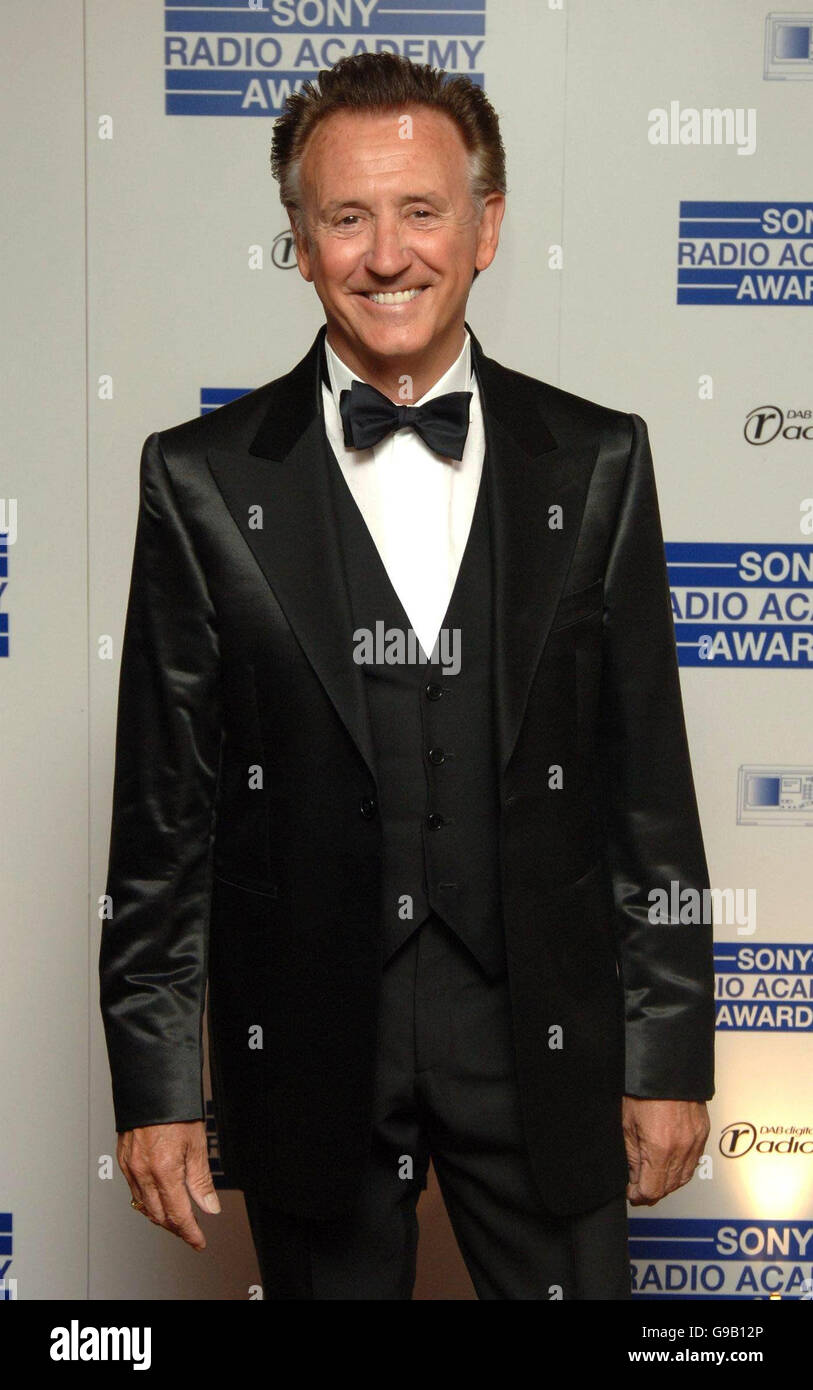 Tony Christie arrives for the Sony Radio Academy Awards 2006 at the Grosvenor House Hotel, central London. Stock Photo