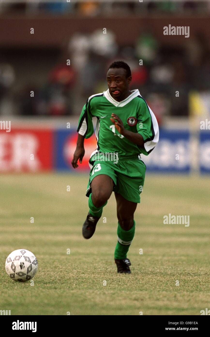 Soccer - African Nations Cup - Semi Final - Nigeria v South Africa Stock Photo