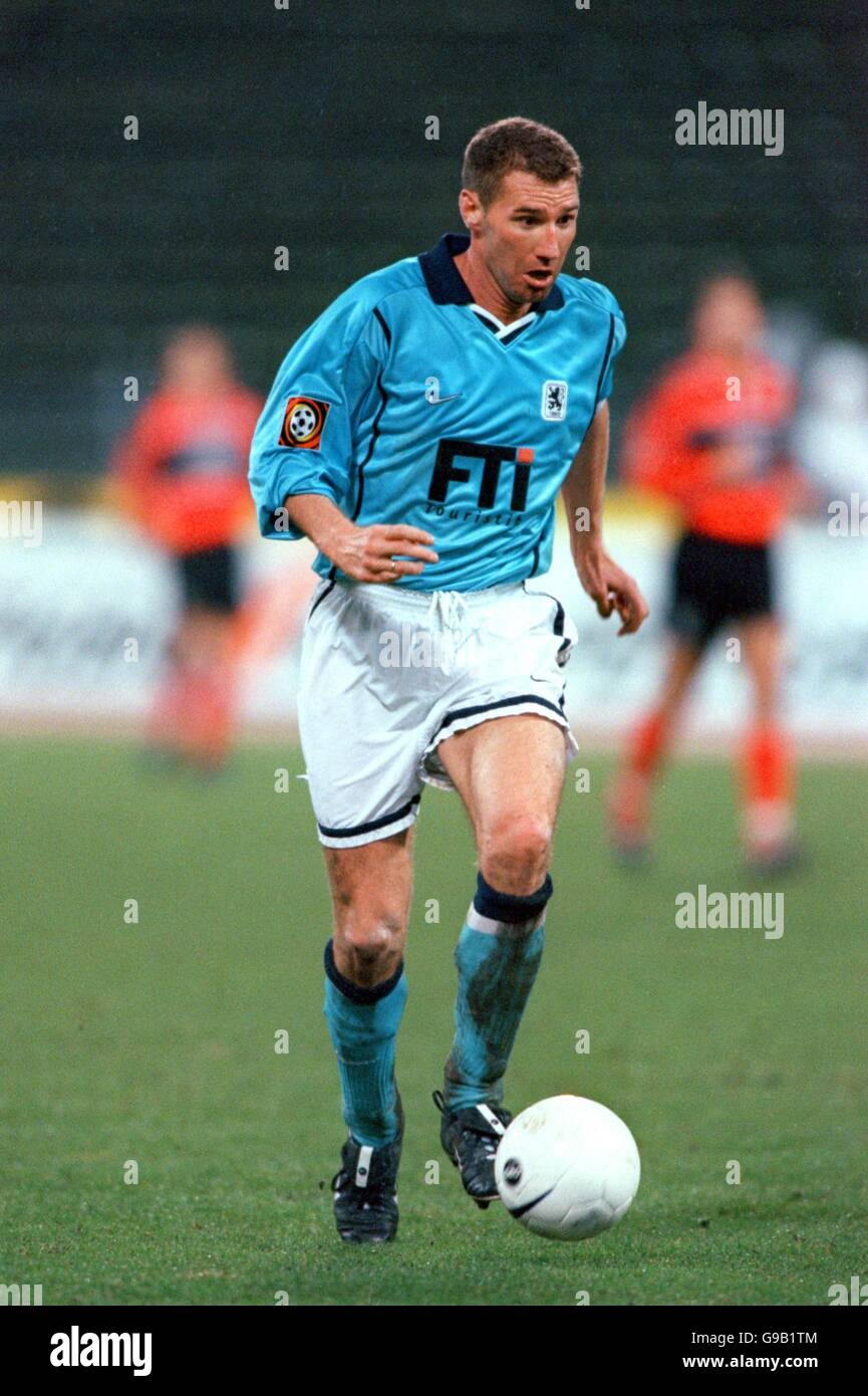 German Soccer - Bundesliga - 1860 Munich v SC Freiburg. Bernhard Winkler, 1860  Munich Stock Photo - Alamy