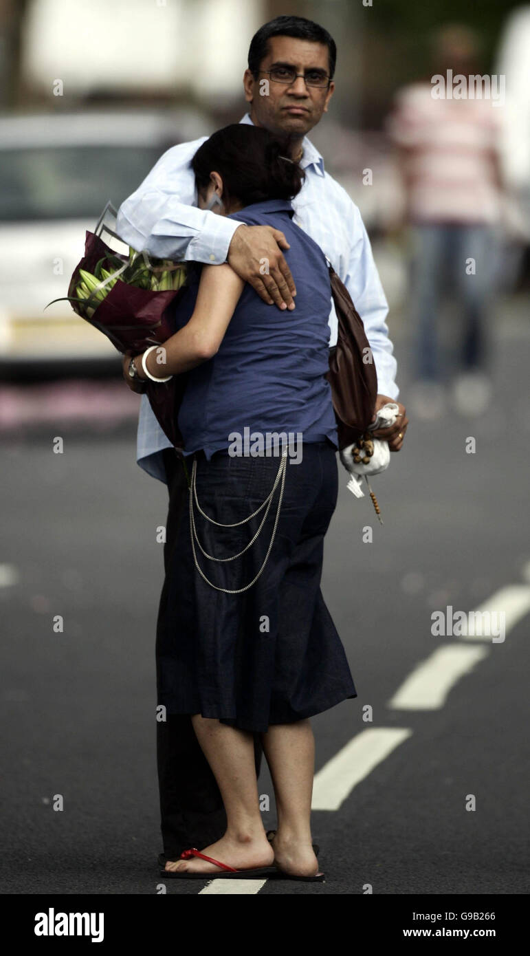 Special constable nisha patel nasri murdered hires stock photography
