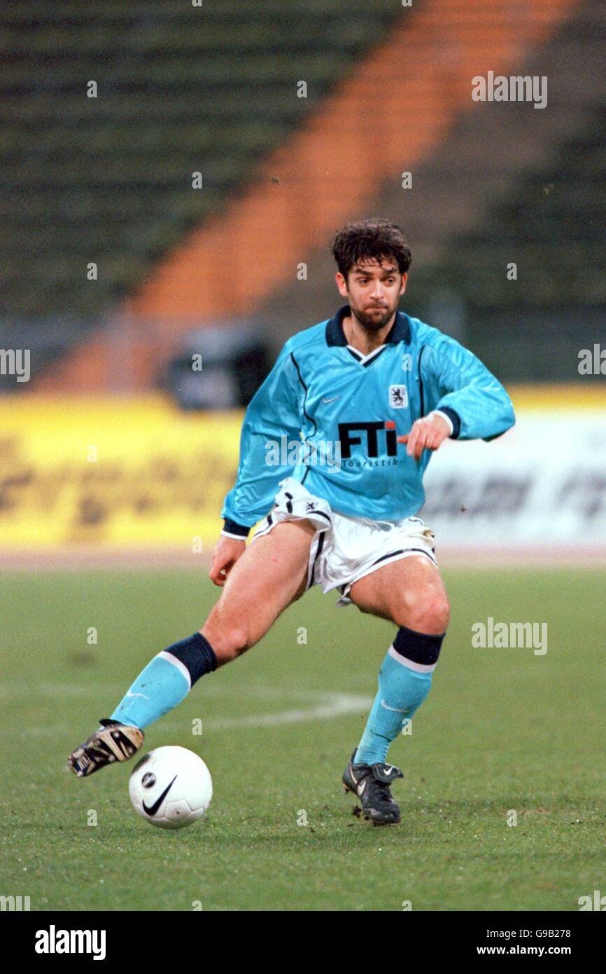 German Soccer - Bundesliga - 1860 Munich v SC Freiburg. Ned Zelic, 1860  Munich Stock Photo - Alamy